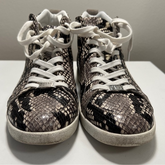 Paige Animal Print Ankle High Sneakers in Size 8.5 - Picture 7 of 11